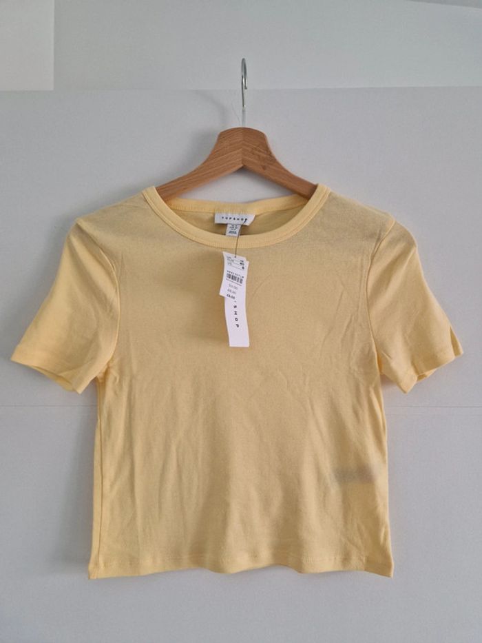 Joli crop top Topshop taille 40 neuf avec étiquette - photo numéro 2