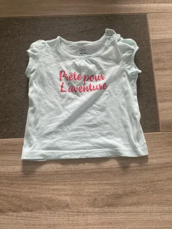 T-shirt manches courtes 12 mois