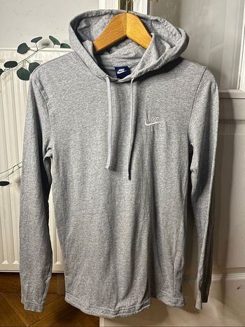 Sweat pull capuche Nike gris - Taille M
