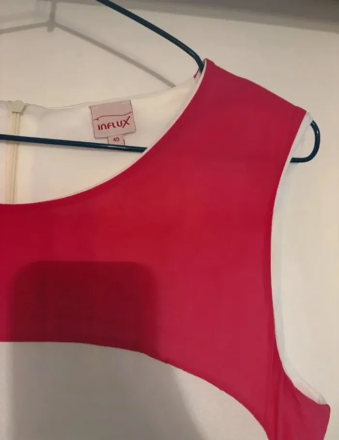 Robe bicolore sans manches Influx – T 40 - photo numéro 3