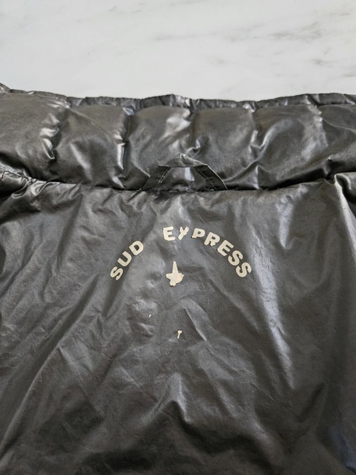 Sud Express doudoune grise taille S - photo numéro 10