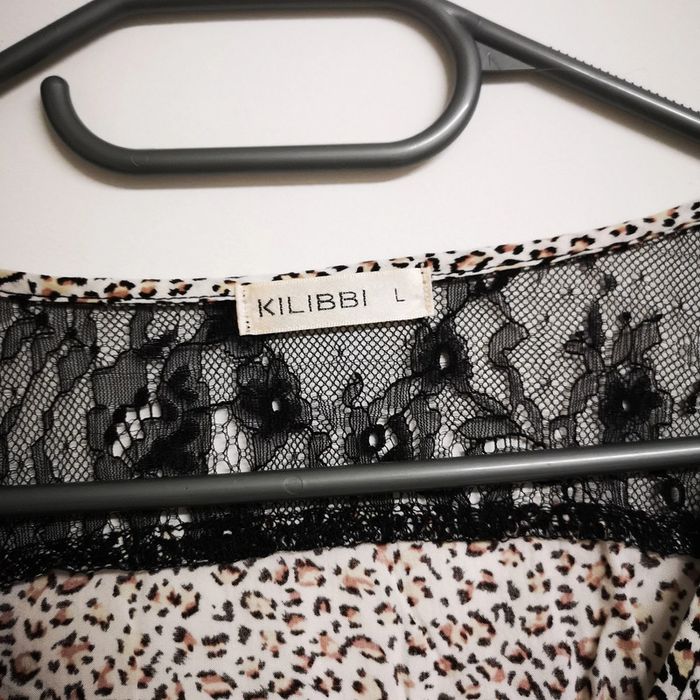 Robe léopard légère L dentelle - photo numéro 5