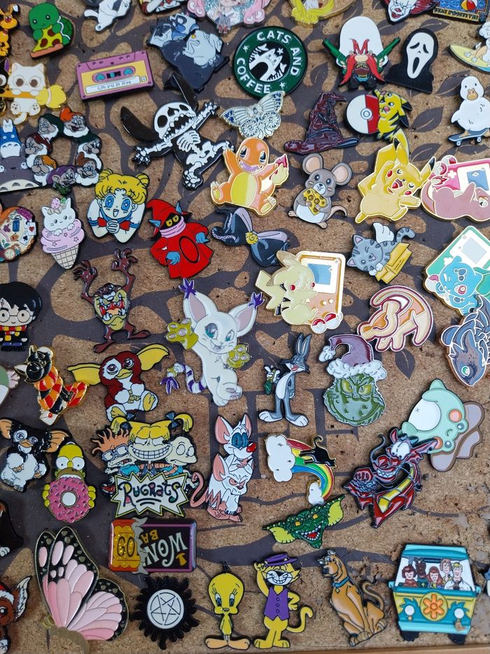 Pins 5€ piece, ghibli, disney, etc fantasy - photo numéro 9