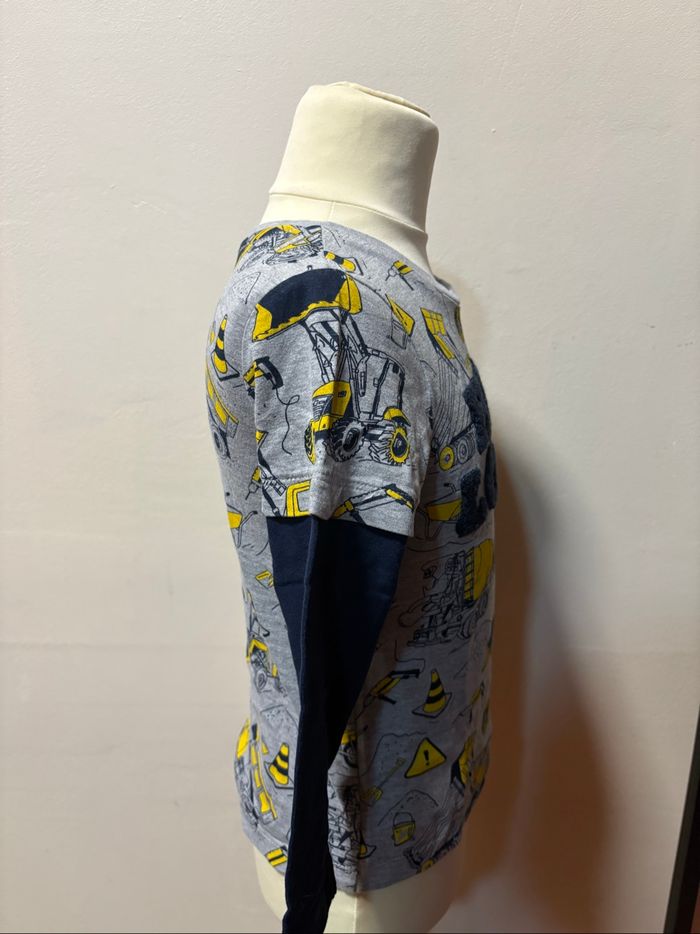 T shirt ML garçon taille 104 - photo numéro 4