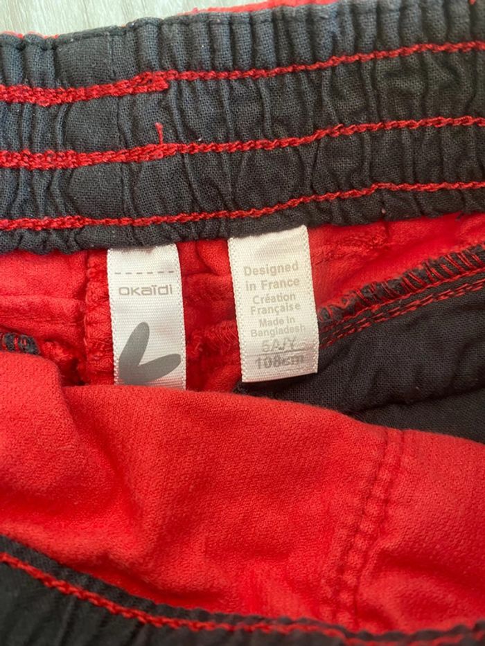 Jupe velours rouge 5 ans okaidi - photo numéro 4