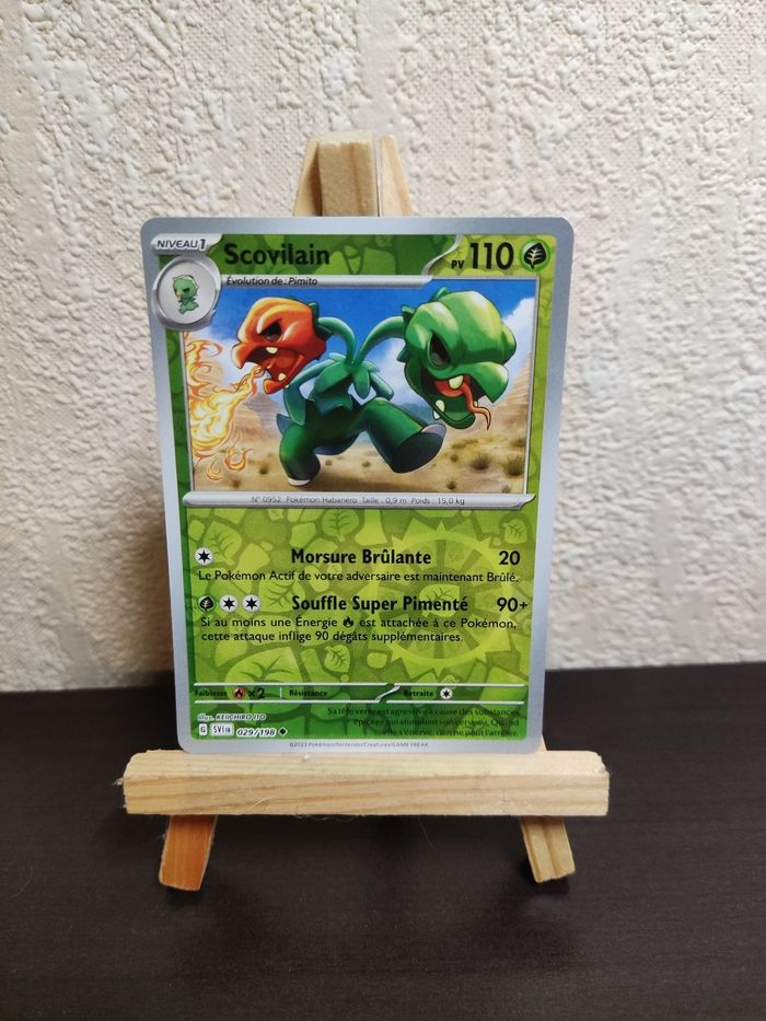 Carte Pokémon Écarlate et violet Reverse