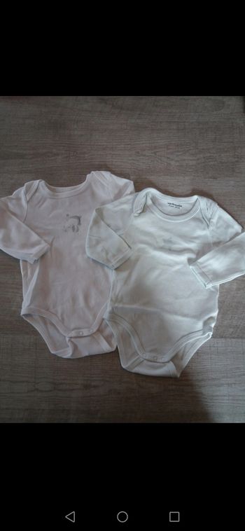 Lot bodys 6 mois