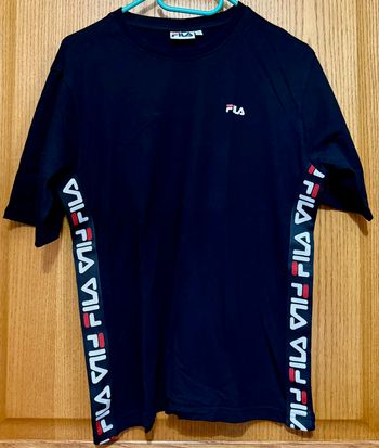 T-shirt noir fila taille m