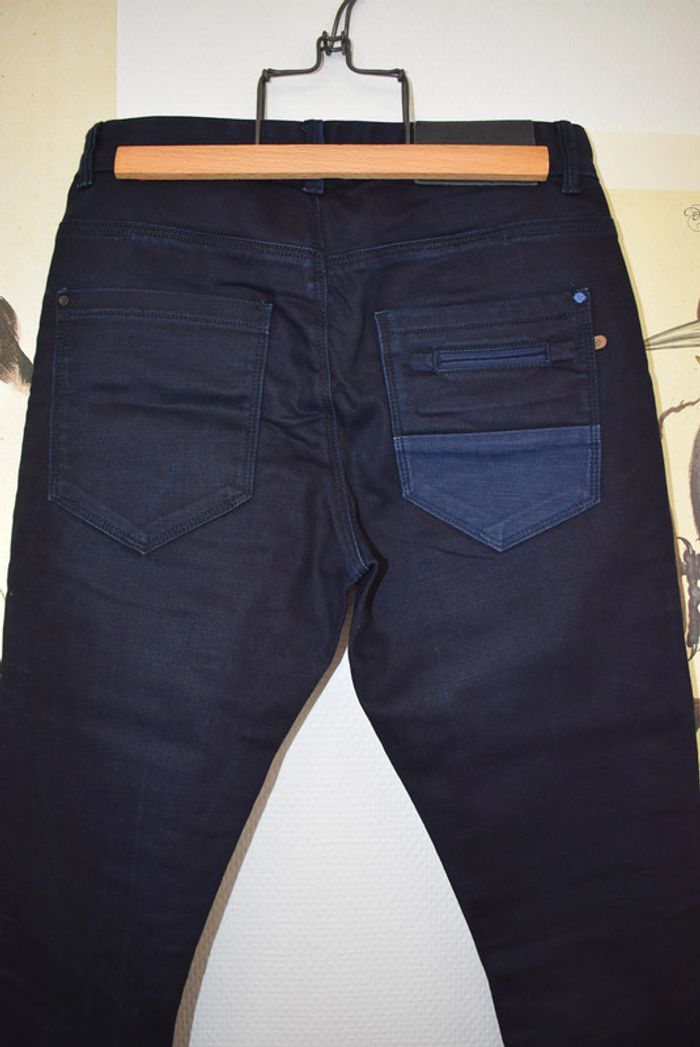 jeans brut bleu foncé - photo numéro 8