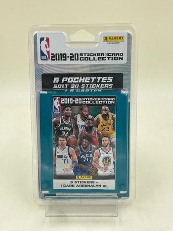 Carte Panini NBA 2019-2020 6 pochettes soit 36 cartes neuf