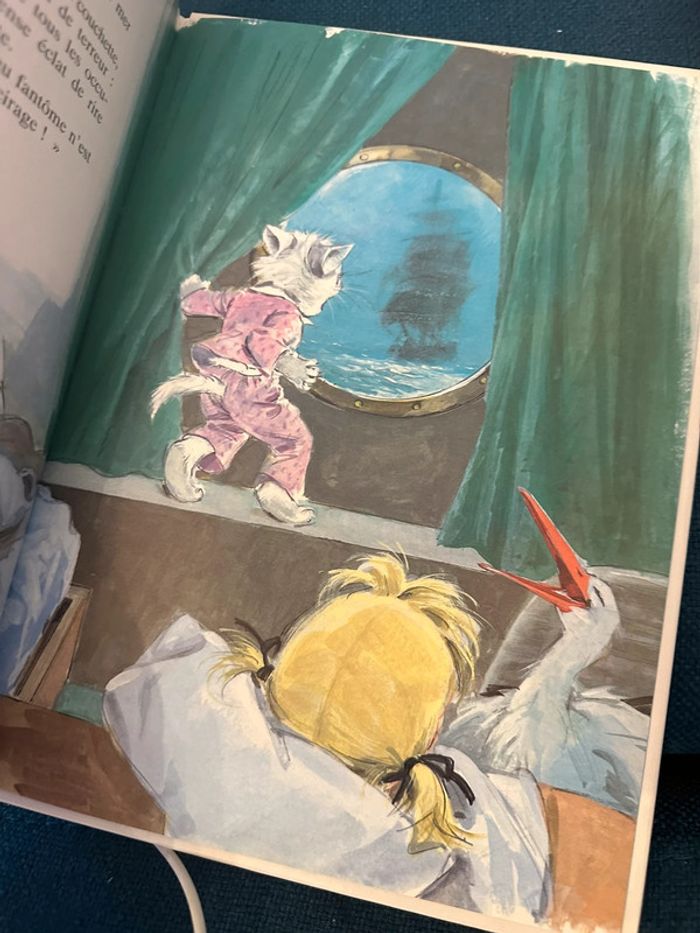 La croisière de Caroline bateau paquebot cigogne bd album livre Pierre probst - photo numéro 5