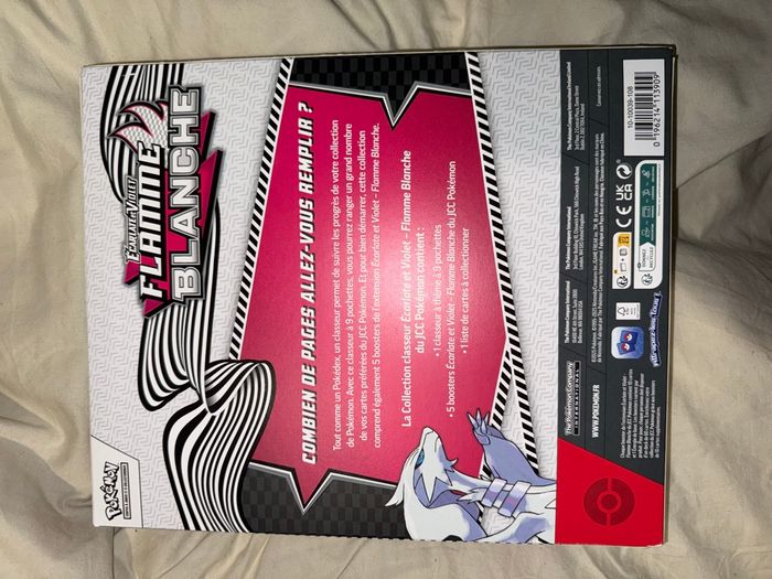 Coffret collection classeur flamme blanche 10.5 - photo numéro 2