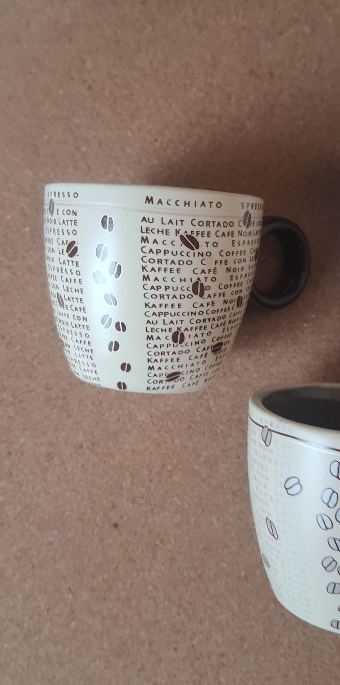 Lot de 6 tasses à café - photo numéro 3