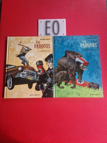 Lot de 2 bd les parques 1 et 2,EO (série complète)