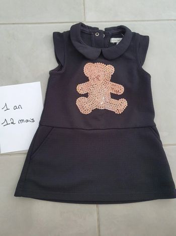 Robe lulu castagnette 12 mois 1 an
