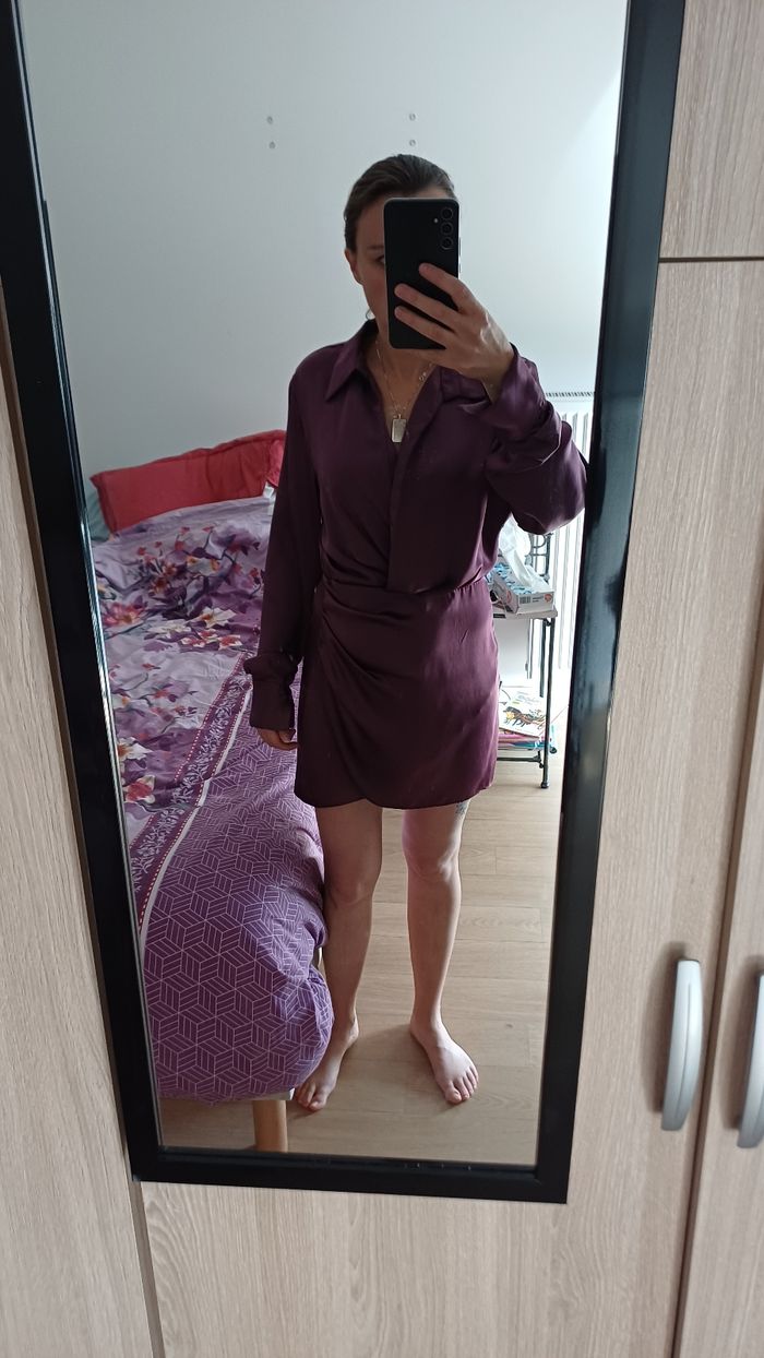 Robe satin