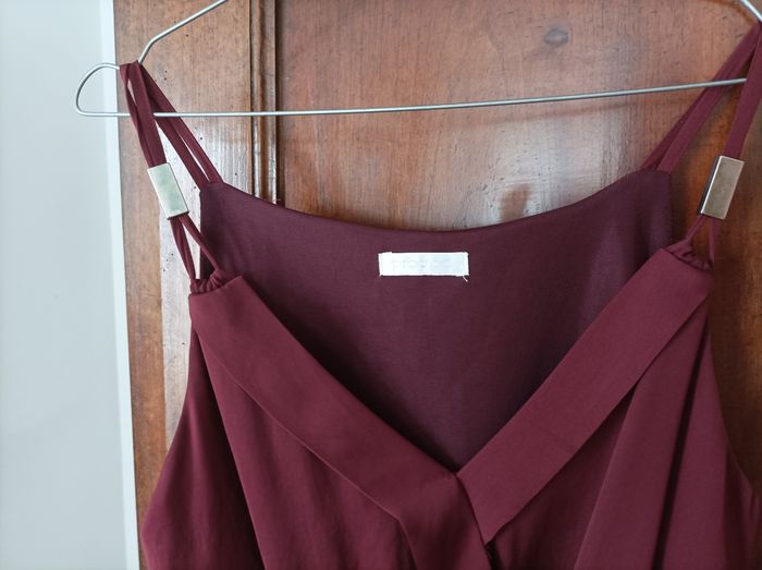 Robe Promod couleur bordeaux - photo numéro 4