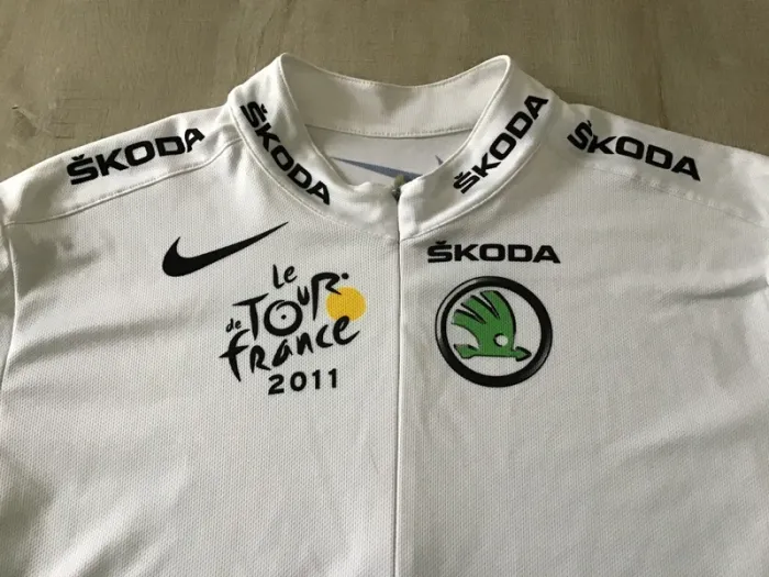 Maillot cyclisme tour de france 2011 nike skoda