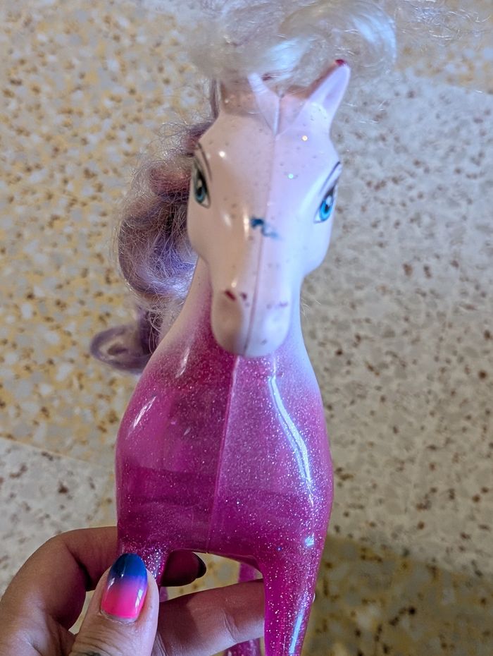Cheval barbie rose - photo numéro 3