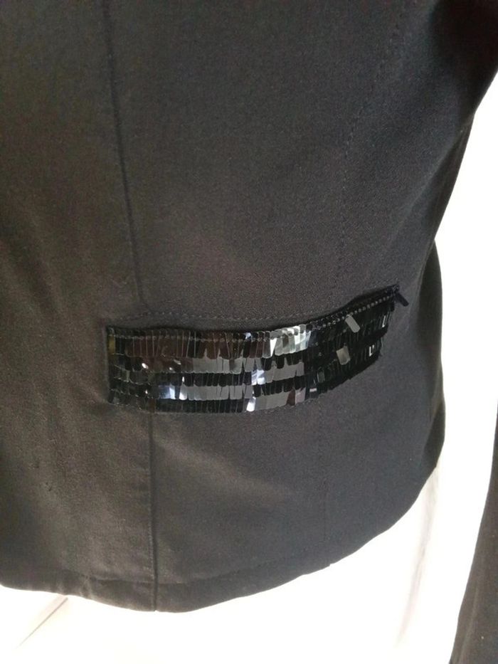 Blazer noir à strass - photo numéro 2