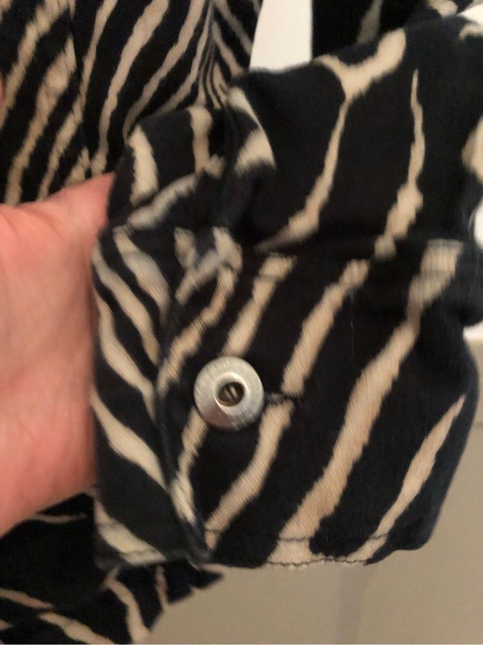 Veste Carla Kops motifs zébrés XS - photo numéro 4