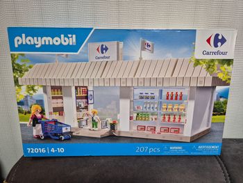 Coffret playmobil Supermarché Carrefour