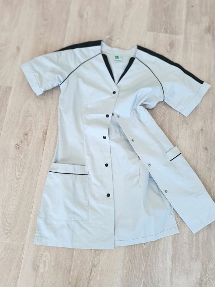 Tablier gris taille 34 36 - photo numéro 2