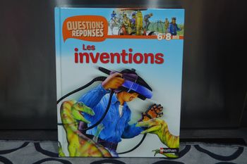 Livre Questions réponses Les inventions 6/8 ans