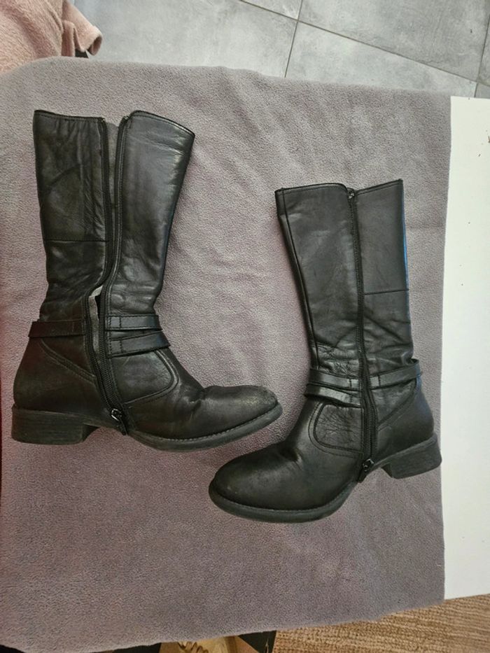 Botte noir - T36 - photo numéro 10