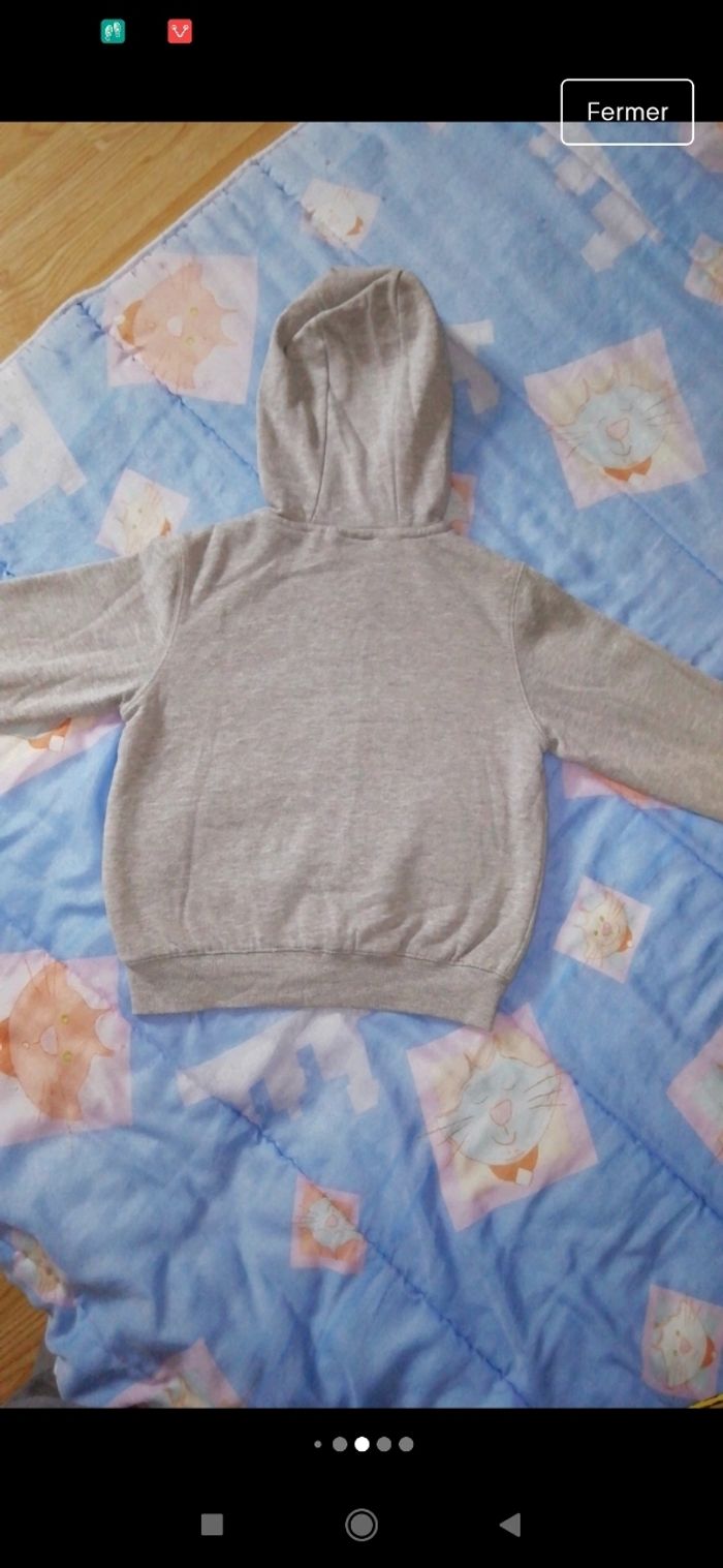 Gilets sweat bien chaude à capuche 8 ans - photo numéro 5