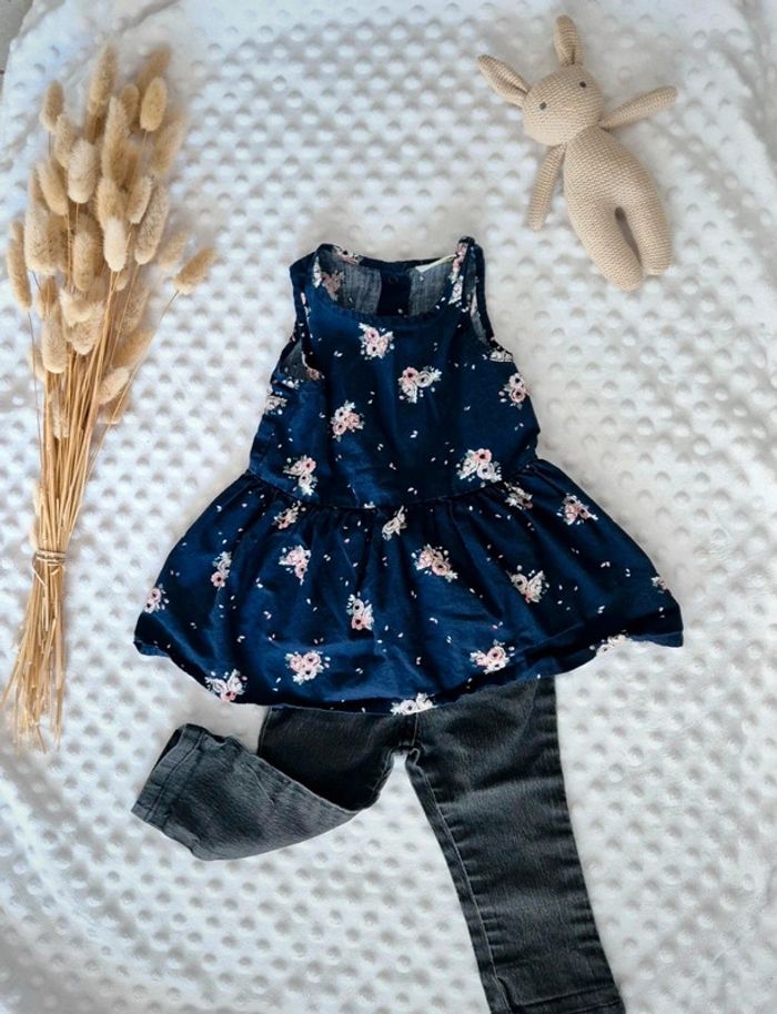 Ensemble fille 2 pièces 9 mois - photo numéro 2