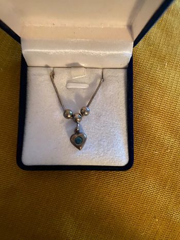 Collier et pendentif argent