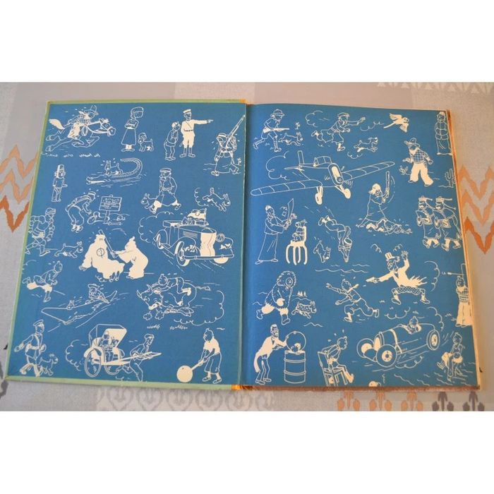 Tintin les sept boules de cristal B12 de 1955 - photo numéro 4