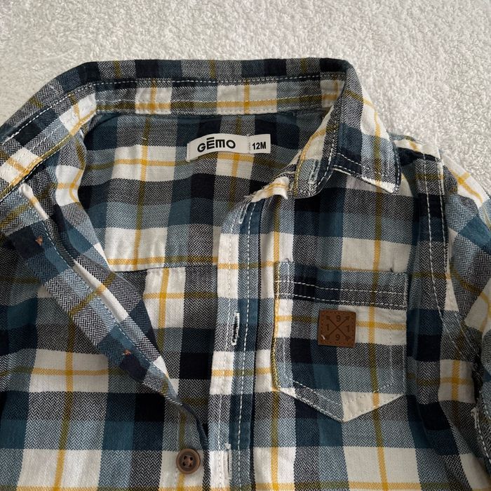 Chemise à carreaux GEMO - photo numéro 2