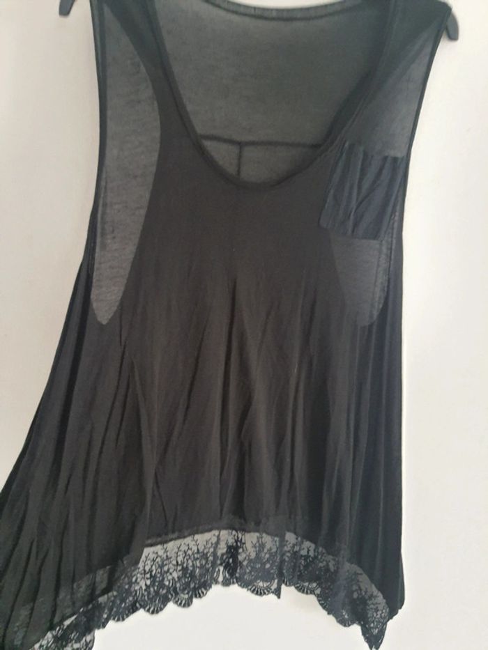 🌺 debardeur femme taille 5 noir - photo numéro 4