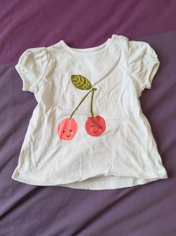 Lot 2 t-shirt manches courtes