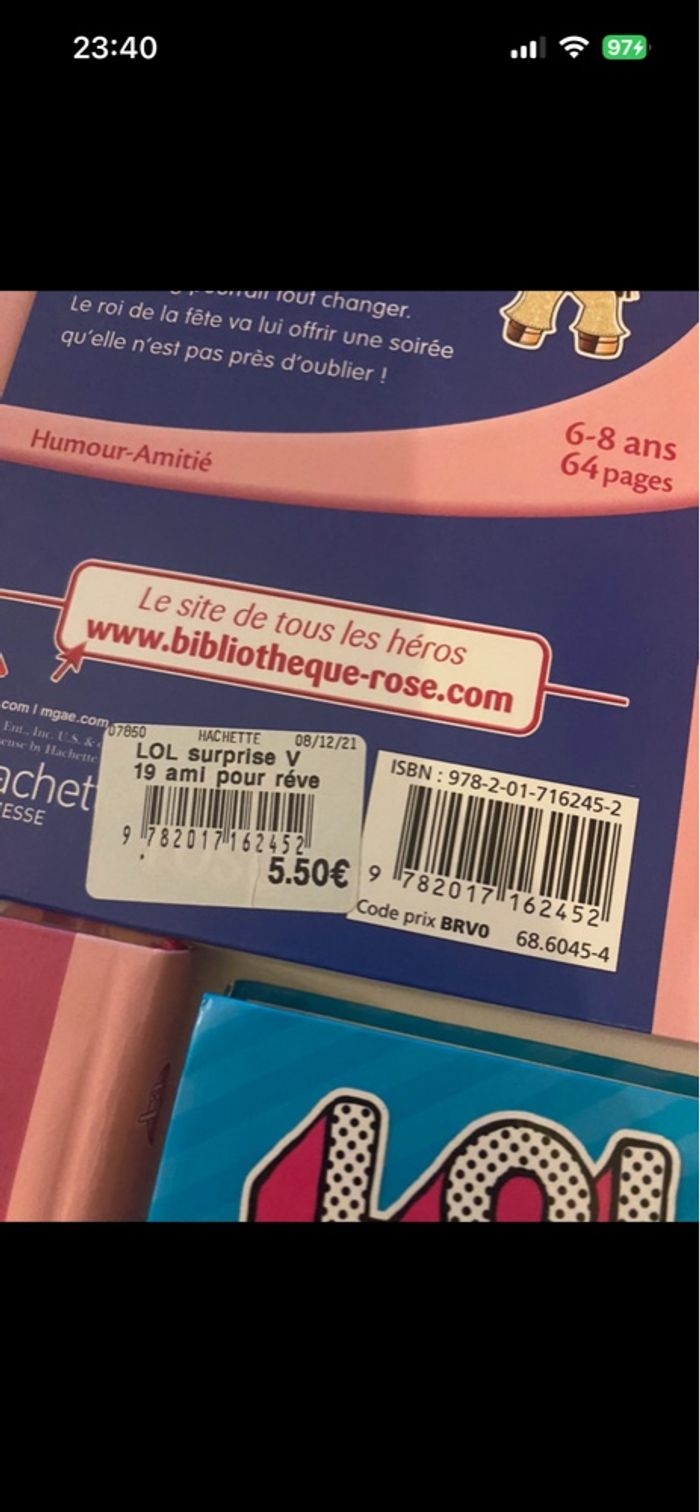 Collection livres LOL Surprise - photo numéro 6