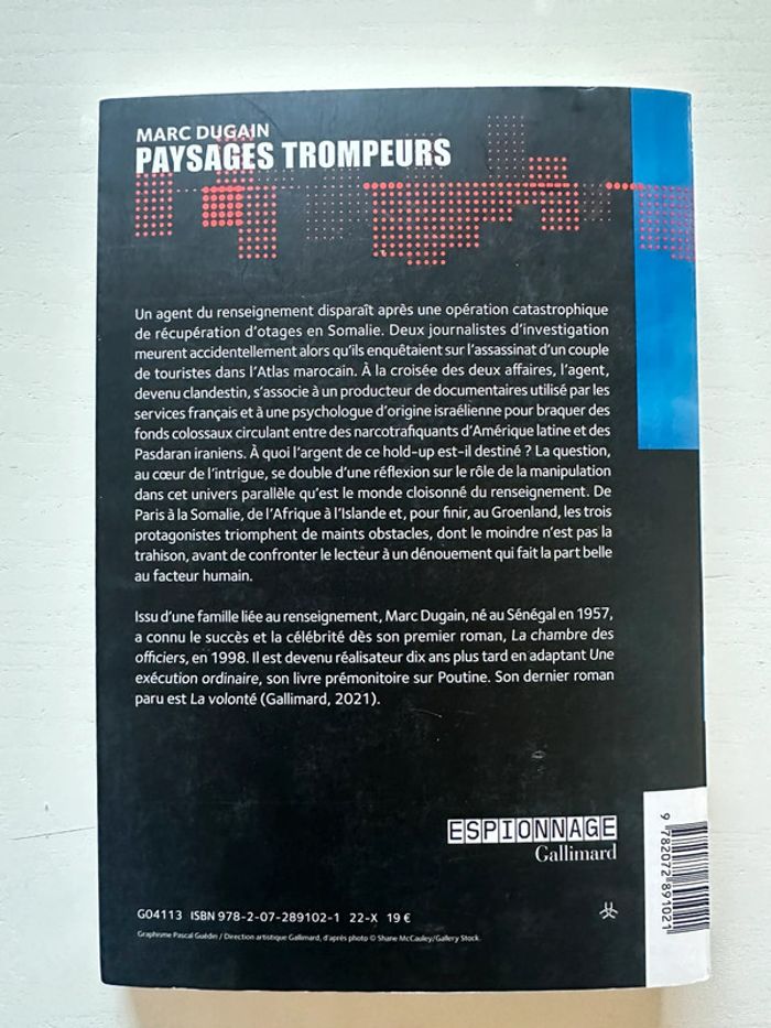 Paysages trompeurs de Marc Dugain - photo numéro 3