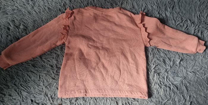 Sweat rose à volants aux épaules 4ans - photo numéro 4