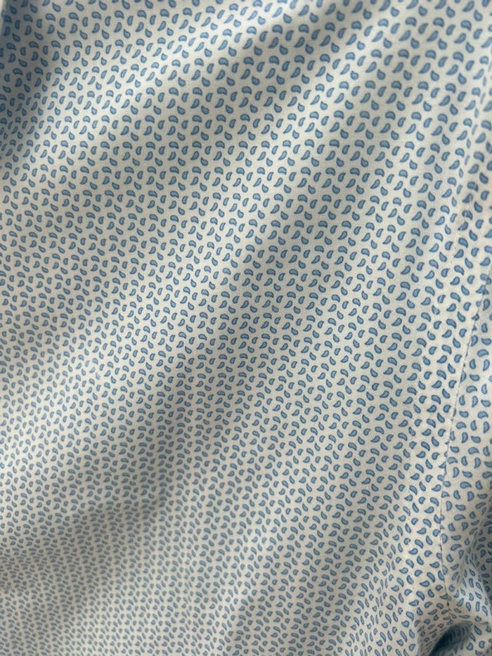 Chemise bleu manches longues en coton Jules - taille M - photo numéro 2