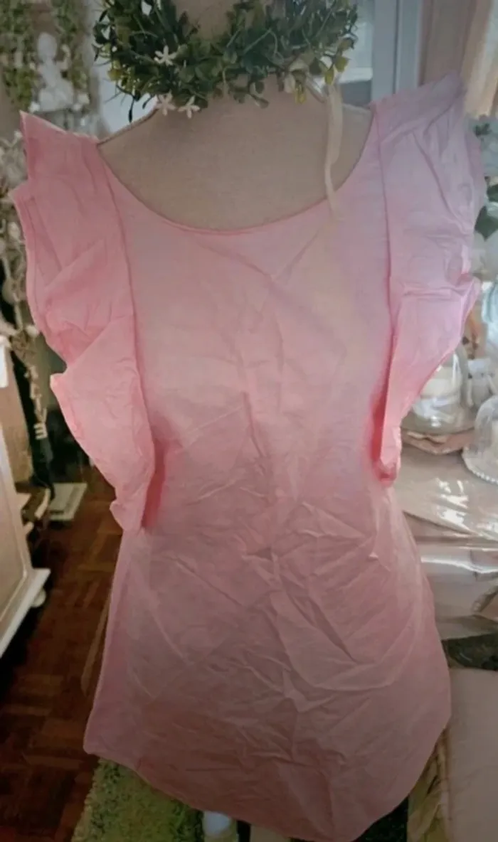 Robe rose pastel avec noeud Golden Days Paris Taille S/M Neuve - photo numéro 3