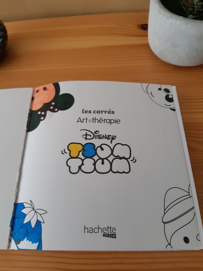 Livre de coloriage Tsum Tsum Disney - photo numéro 3