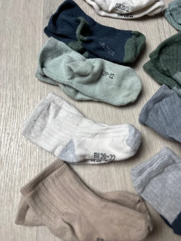 Lot 10 paires de chaussettes - photo numéro 2