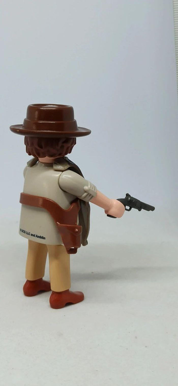 Homme cowboy marty MCfly avec arme playmobil - photo numéro 3