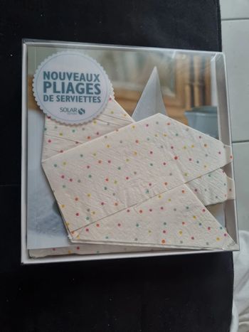 Livre pliages de serviettes