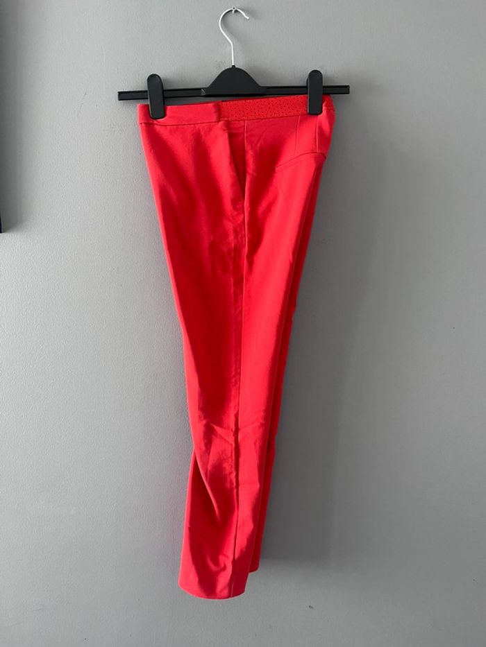 Pantalon Camaïeu Rouge 😳 Taille S - photo numéro 3