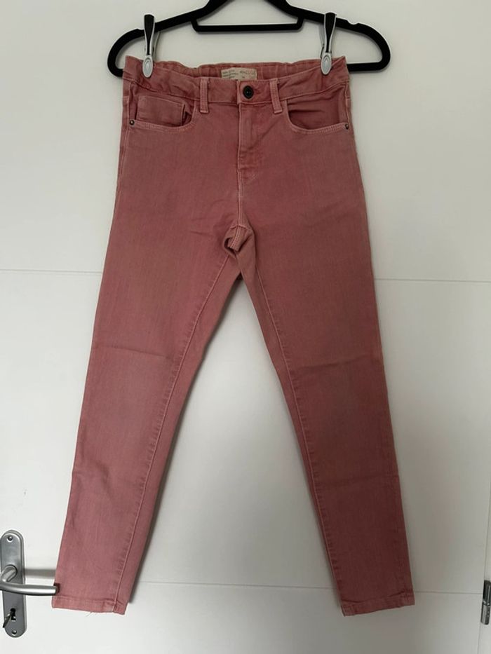 Jean rose resserrable