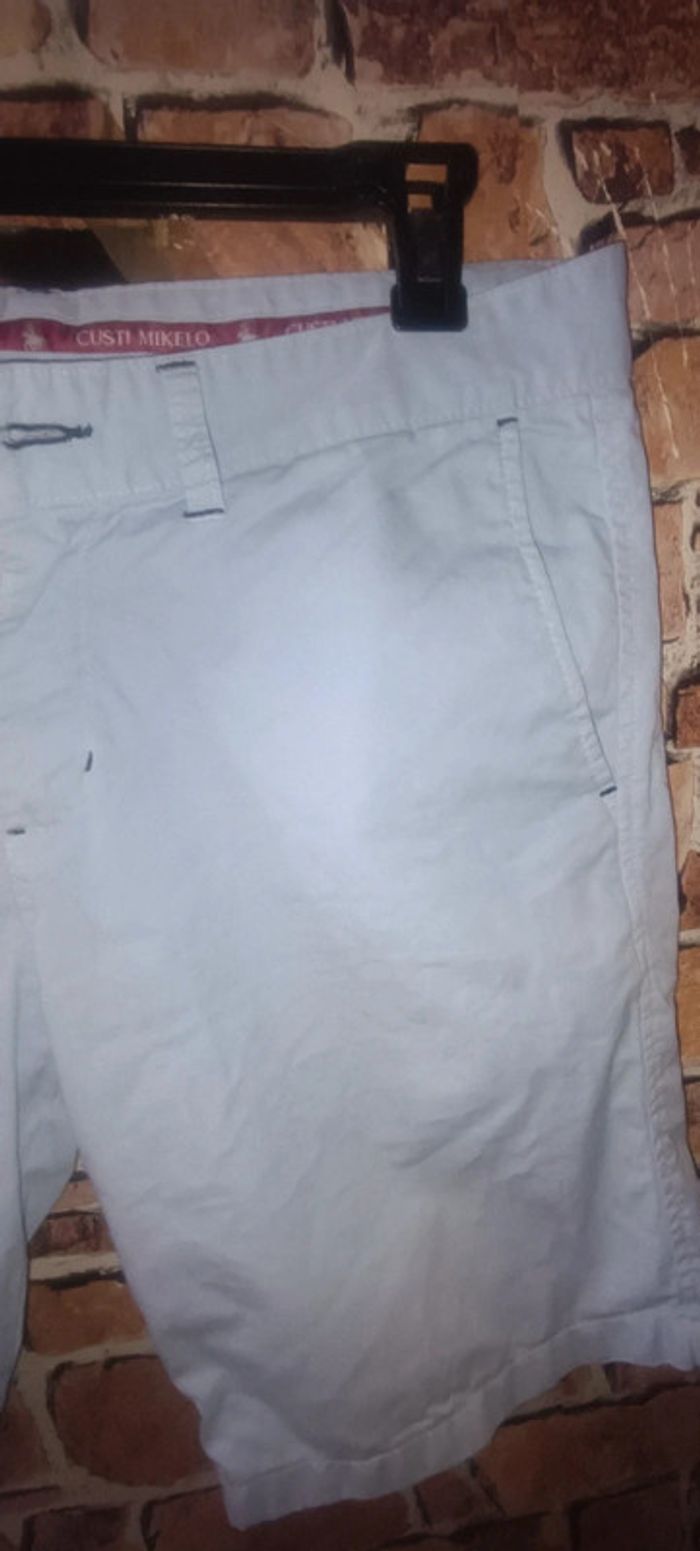 Short bleu clair Custi Mikelo - photo numéro 4