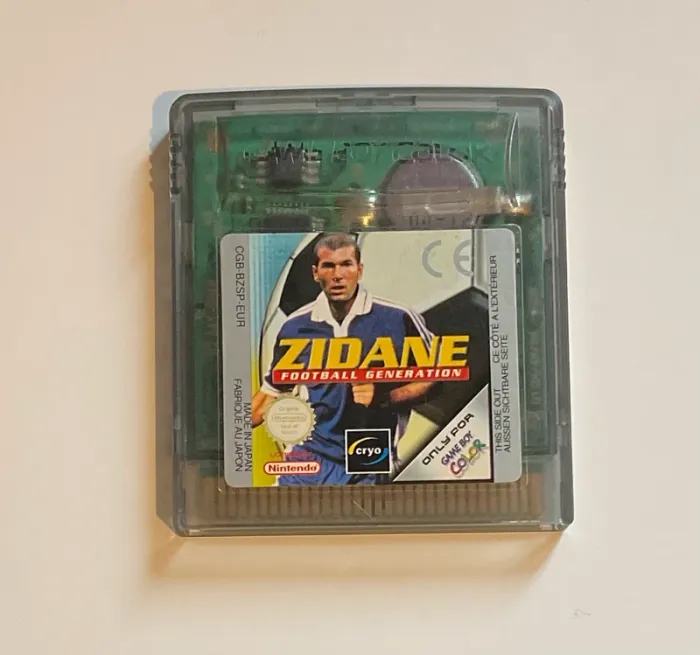 Jeu Nintendo Gameboy Color Zidane