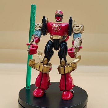 Figurine Crimson Thunder Triple zord - Power rangers
